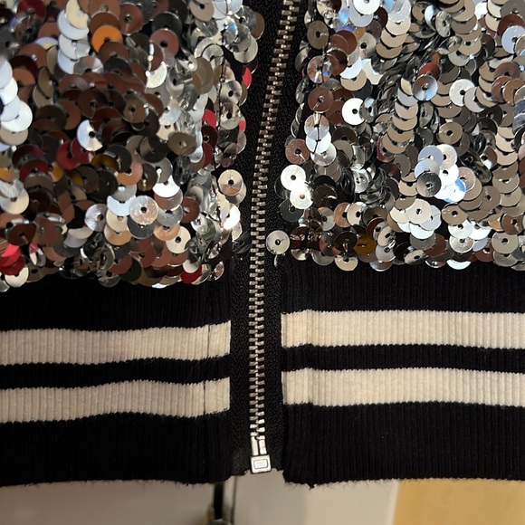 Juicy Sequin Bomber Jacket and Joggers SZ M - Picture 4 of 7